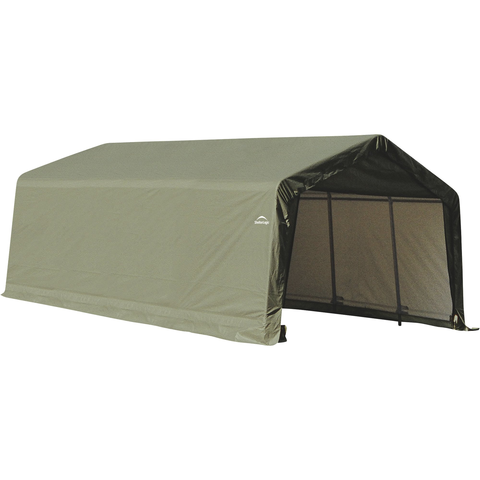 ShelterLogic Peak Style Garage/Storage Shelter — 20ft.L x 13ft.W x 10ft.H